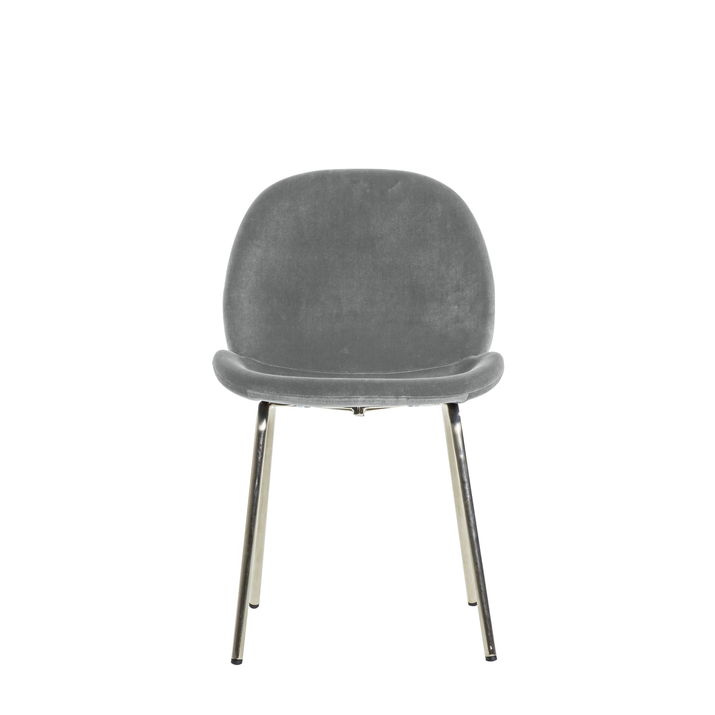 Flanagan Chair - Light Grey Velvet (2pk)