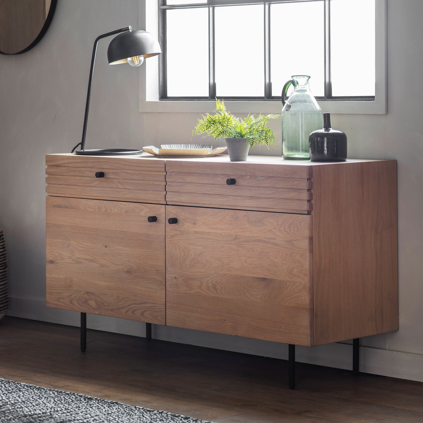 Okayama 2 Drawer Sideboard