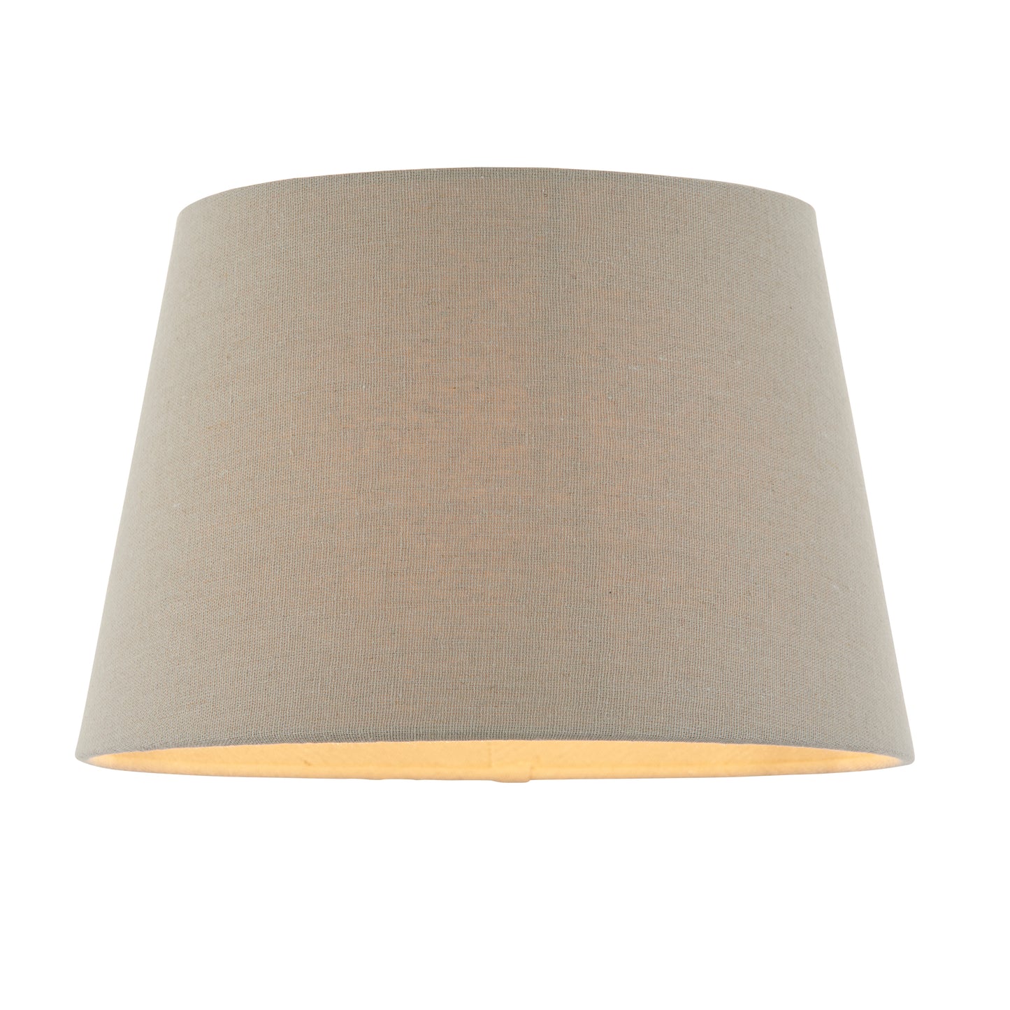 Cici Shade - Grey Faux Linen - 10"