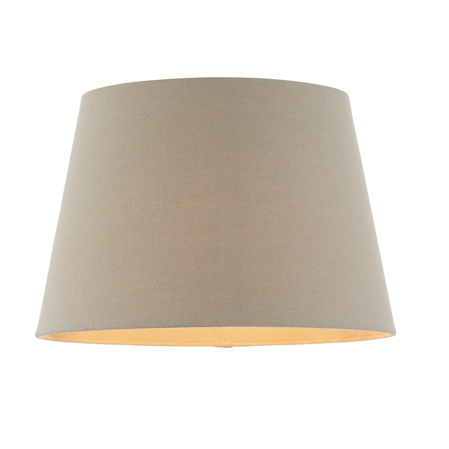 Cici Shade - Grey Faux Linen - 12"