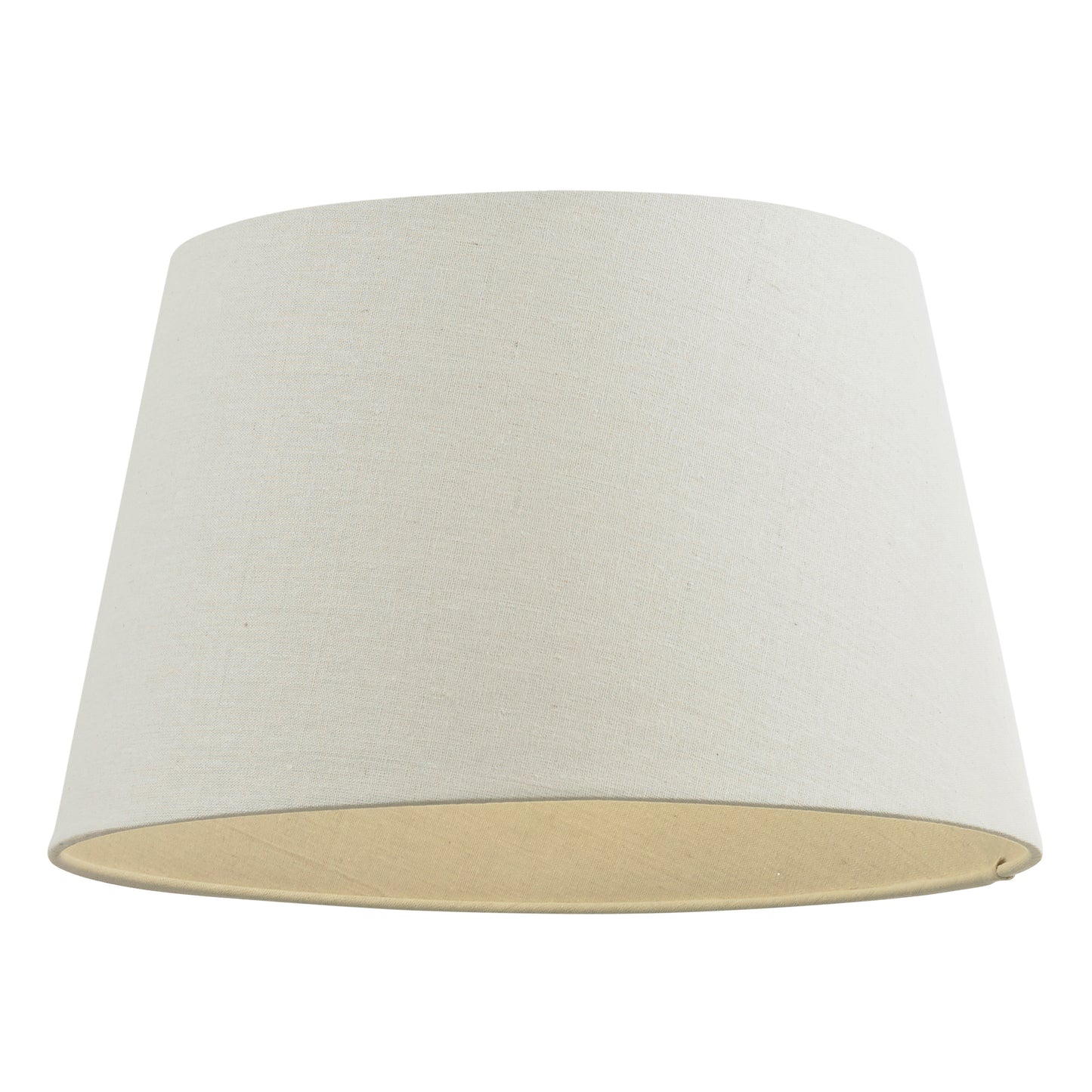 Cici Shade - Ivory Faux Linen - 16"
