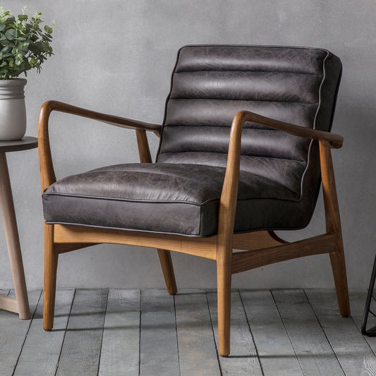 Datsun Armchair - Antique Ebony