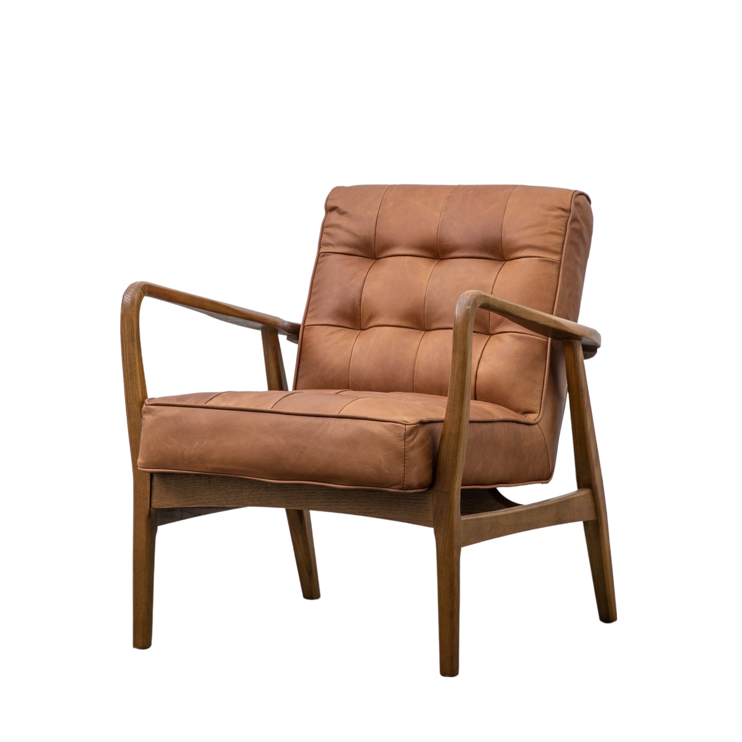 Humber Armchair - Vintage Brown Leather