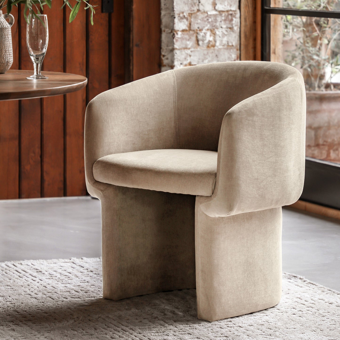 Holm Dining Chair - Cream