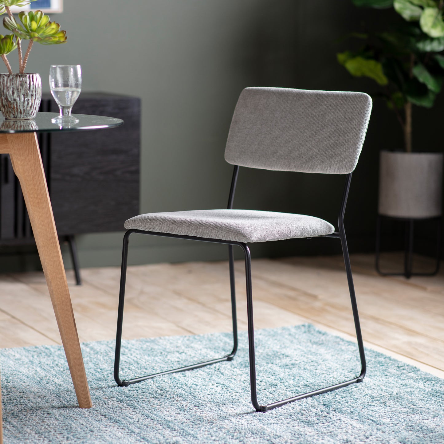 Chalkwell Dining Chair - Light Grey (2pk)