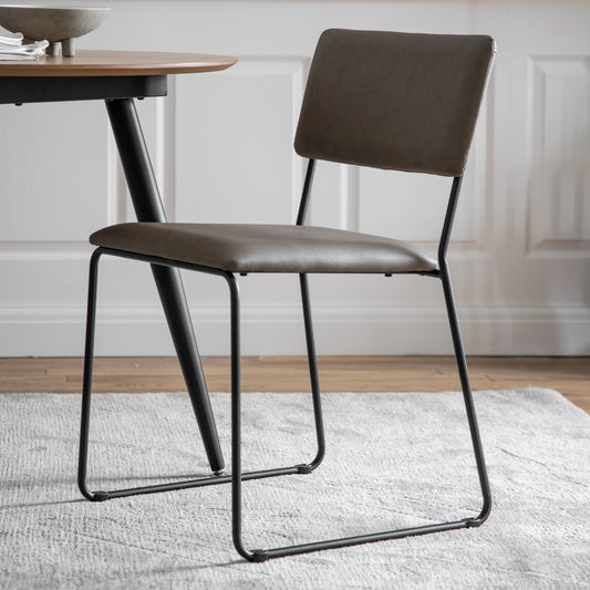 Chalkwell Dining Chair - Brown (2pk)