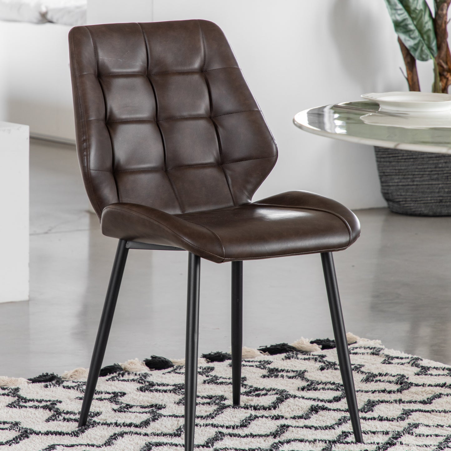 Manford Dining Chair - Brown (2pk)