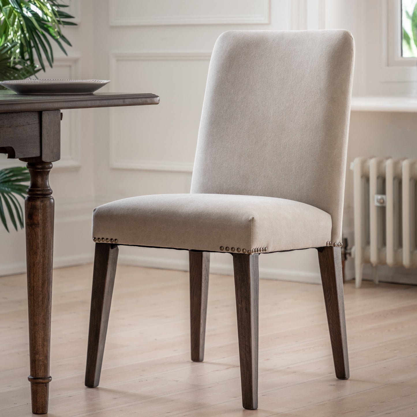 Madison Chair - Cement Linen (2pk)