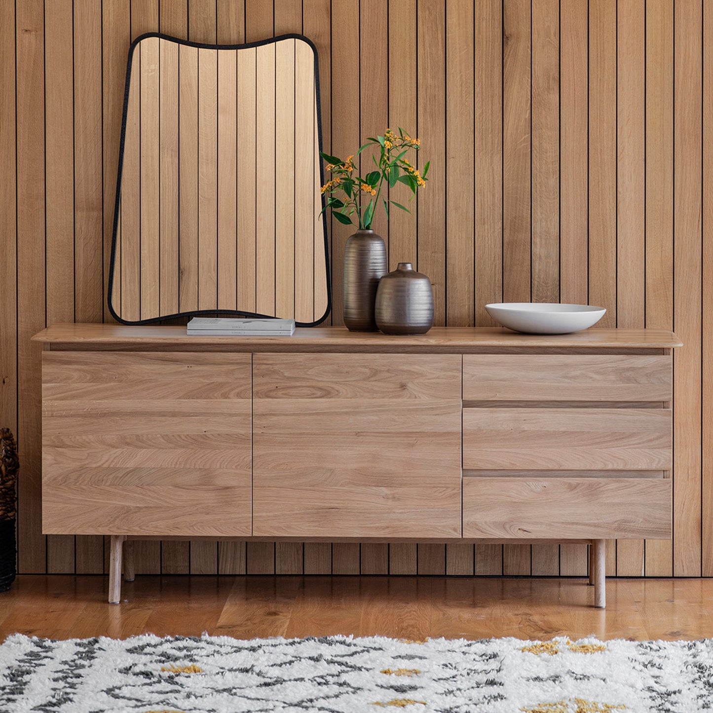 Madrid Sideboard - Oak