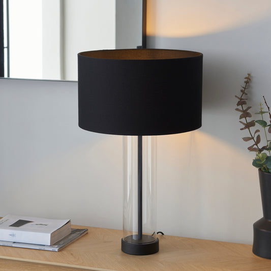 Lessina Table Lamp - Black