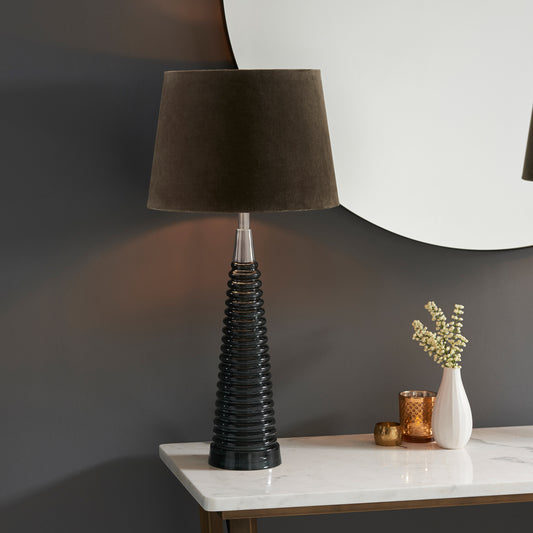 Naia 1 Table Light - Grey & Mocha