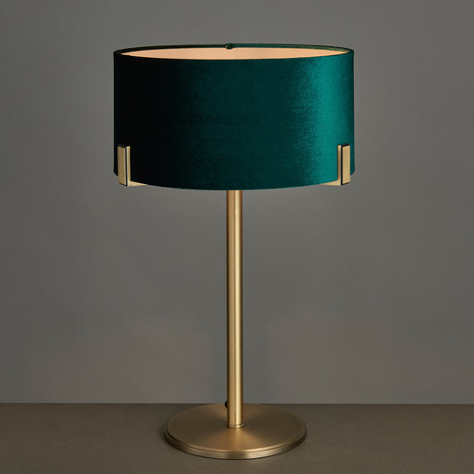 Hayfield Table Lamp - Antique Brass